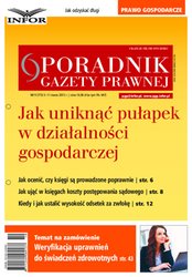 : Poradnik Gazety Prawnej - e-wydanie – 9/2013