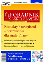 : Poradnik Gazety Prawnej - e-wydanie – 11/2013
