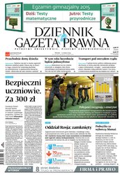 : Dziennik Gazeta Prawna - e-wydanie – 52/2015