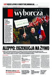 : Gazeta Wyborcza - Warszawa - e-wydanie – 291/2016