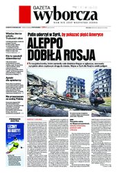 : Gazeta Wyborcza - Warszawa - e-wydanie – 292/2016