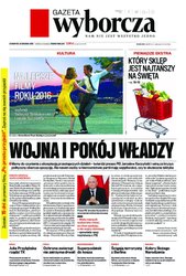: Gazeta Wyborcza - Warszawa - e-wydanie – 298/2016