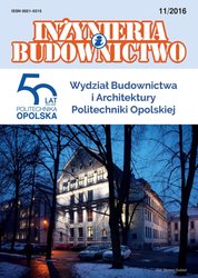 : Inżynieria i Budownictwo  - e-wydanie – 11/2016