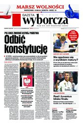 : Gazeta Wyborcza - Warszawa - e-wydanie – 102/2017
