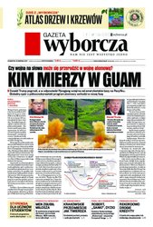 : Gazeta Wyborcza - Warszawa - e-wydanie – 185/2017