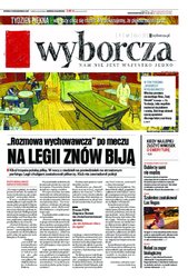 : Gazeta Wyborcza - Warszawa - e-wydanie – 230/2017