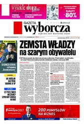 : Gazeta Wyborcza - Warszawa - e-wydanie – 247/2017