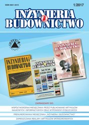 : Inżynieria i Budownictwo  - e-wydanie – 1/2017
