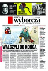 : Gazeta Wyborcza - Warszawa - e-wydanie – 23/2018