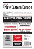 : New Eastern Europe - 1/2013