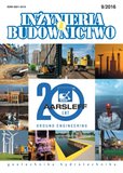 : Inżynieria i Budownictwo  - 9/2016