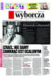 : Gazeta Wyborcza - Warszawa - 26/2018