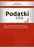 Podatki 2016 cz. 1 - ebook