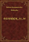 Dziennik 33 34 - ebook