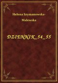 Dziennik 54 55 - ebook