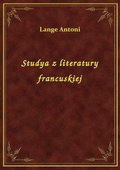 Studya z literatury francuskiej - ebook