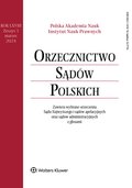 biznesowe, branżowe, gospodarka: Orzecznictwo Sądów Polskich – e-wydanie – 3/2024