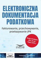 : Elektroniczna dokumentacja podatkowa - ebook