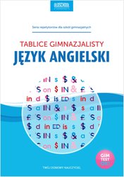 : Język angielski. Tablice gimnazjalisty. eBook - ebook