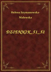 : Dziennik 51 52 - ebook