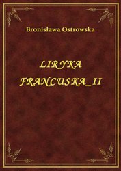 : Liryka Francuska II - ebook