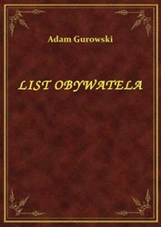 : List Obywatela - ebook