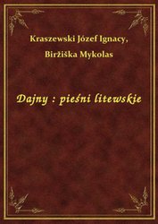 : Dajny : pieśni litewskie - ebook