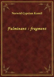 : Fulminant : fragment - ebook