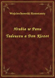 : Hrabia w Panu Tadeuszu a Don Kiszot - ebook