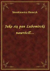 : Jako się pan Lubomirski nawrócił... - ebook