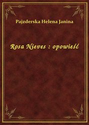: Rosa Nieves : opowieść - ebook
