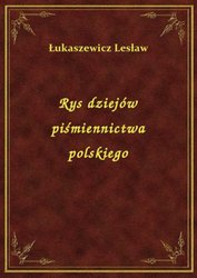 : Rys dziejów piśmiennictwa polskiego - ebook