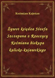 : Żywot księdza Józefa Szczepana z Rzeczycy Koźmiana biskupa kalisko-kujawskiego - ebook