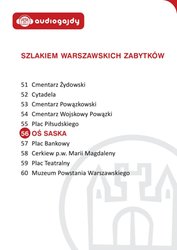 : Oś Saska. Szlakiem warszawskich zabytków - audiobook