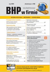 : „BHP w firmie” maj 2023 - ebook