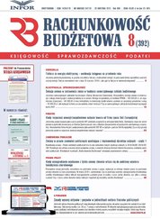 : Rachunkowość Budżetowa - e-wydanie – 8/2016