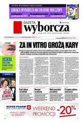 : Gazeta Wyborcza - Warszawa - e-wydanie – 227/2017