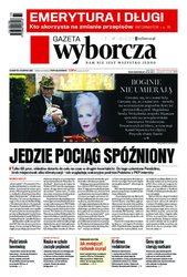 : Gazeta Wyborcza - Warszawa - e-wydanie – 184/2018