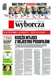 : Gazeta Wyborcza - Warszawa - e-wydanie – 208/2018