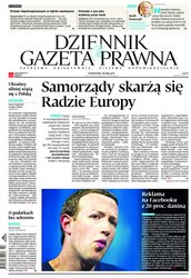 : Dziennik Gazeta Prawna - e-wydanie – 102/2018