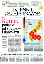 : Dziennik Gazeta Prawna - e-wydanie – 109/2018