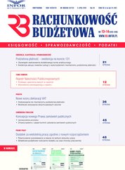 : Rachunkowość Budżetowa - e-wydanie – 13-14/2018