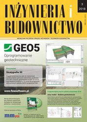 : Inżynieria i Budownictwo  - e-wydanie – 3/2018