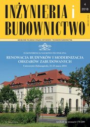 : Inżynieria i Budownictwo  - e-wydanie – 4/2018
