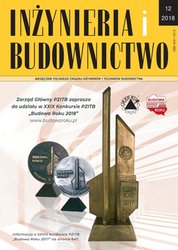 : Inżynieria i Budownictwo  - e-wydanie – 12/2018