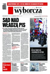 : Gazeta Wyborcza - Warszawa - e-wydanie – 66/2019