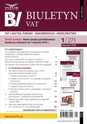 : Biuletyn VAT - e-wydanie – 1/2019