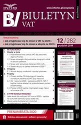 : Biuletyn VAT - e-wydanie – 12/2019