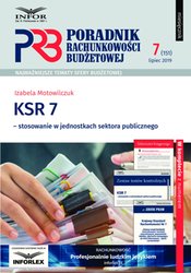 : Poradnik Rachunkowości Budżetowej - e-wydanie – 7/2019