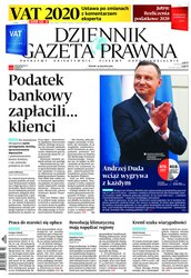 : Dziennik Gazeta Prawna - e-wydanie – 8/2020